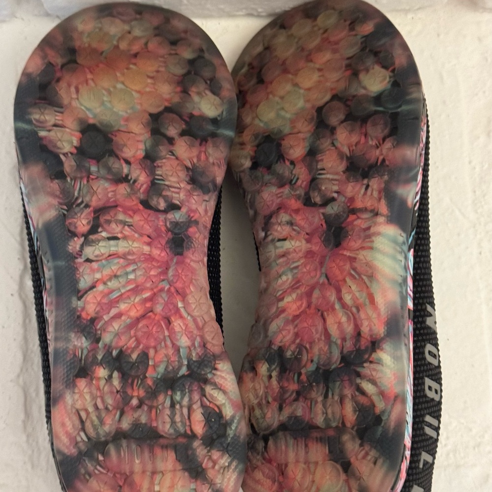 NOBULL Black Trainers with Multicolor Sole – Women’s 8.5 - Picture 3 of 3